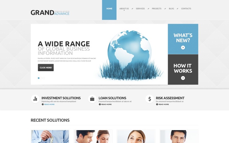 Finanzberater WordPress Theme
