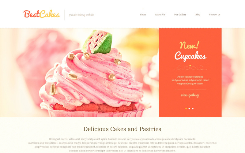 Leuke Sweet Shop WordPress-thema