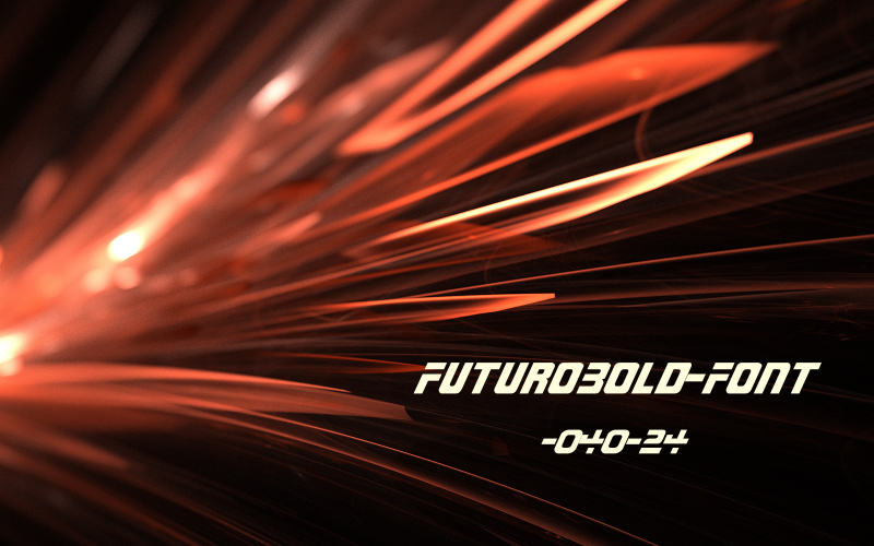 FuturoBold-креативный шрифт-040-24