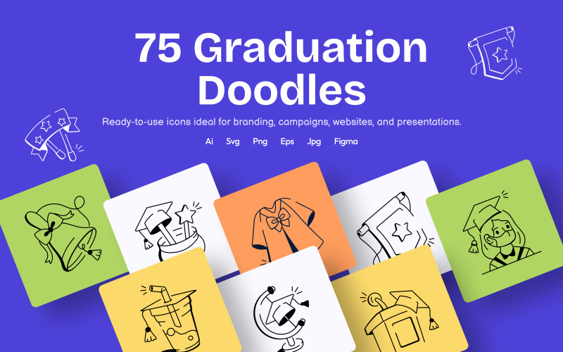 Современные выпускные рисунки