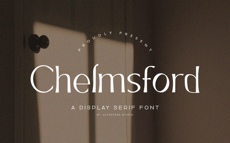 Chelmsford - Serif-lettertype weergeven