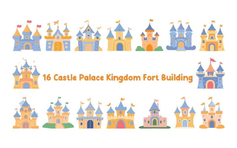 16 Castello Palazzo Regno Forte Edificio