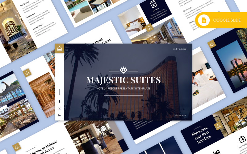 Majestic – Hotelová šablona prezentace Google