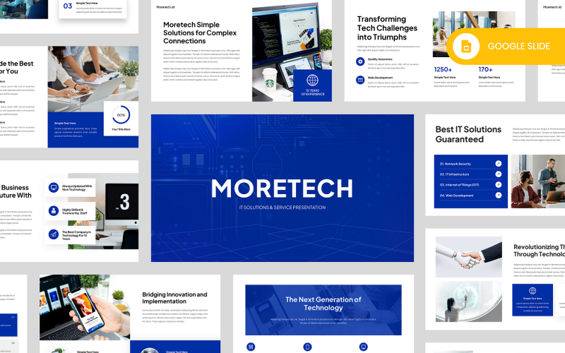 Moretech - IT 解决方案和服务 Google Slide