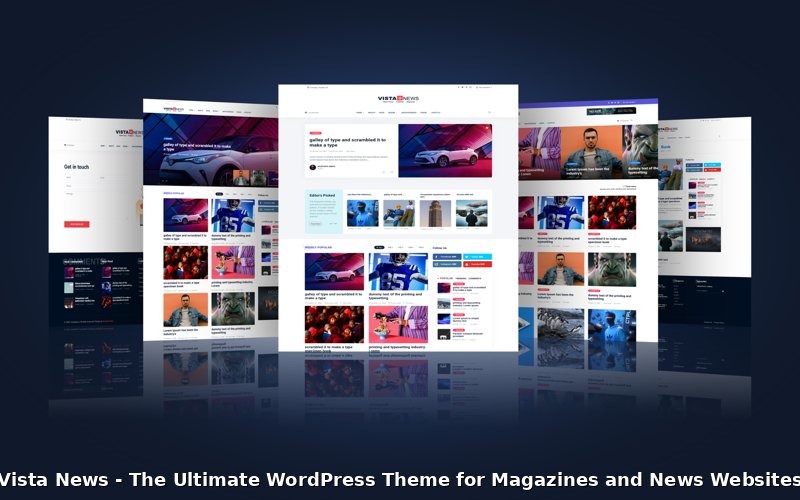 Vista News – найкраща тема WordPress для журналів і веб-сайтів новин