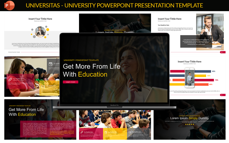Universitas - шаблон презентації університету