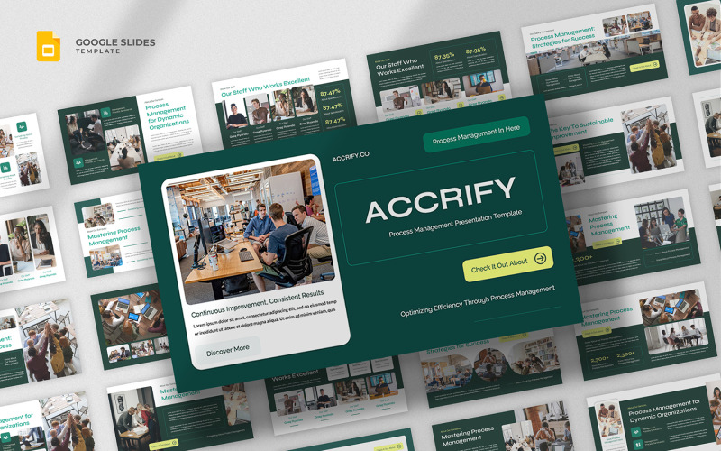 Accrify - Procesbeheer Google Slides-sjabloon