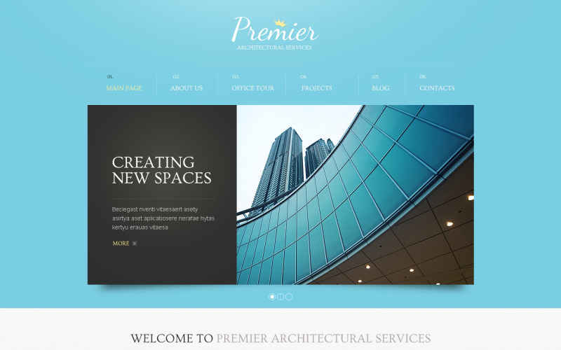 Architecture Solutions Drupal Template
