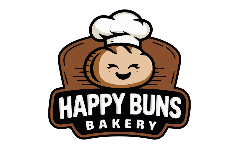 Ilustración del logotipo de una panadería.