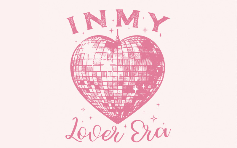 In My Lover Era Png, Retro Valentines Png, Self Love png, Trendy Vday Png, Love Png, Heart Candy