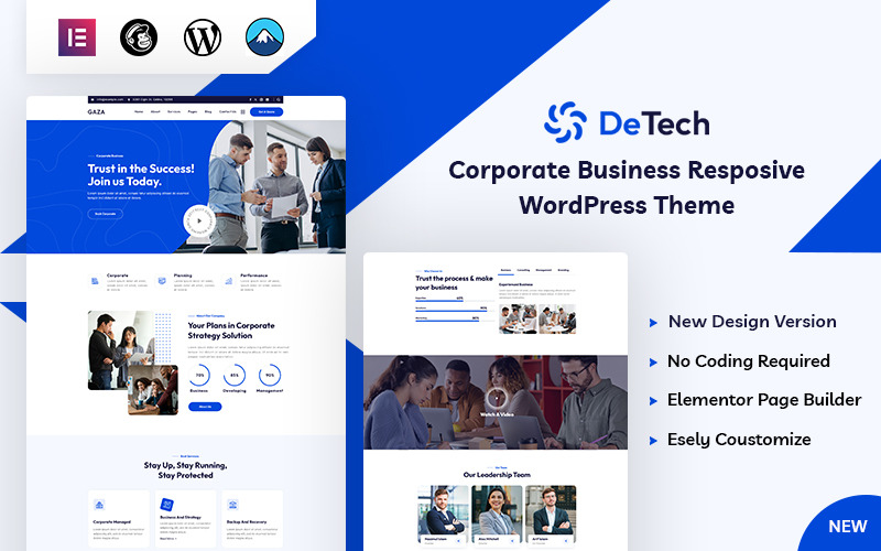 Detech - Tema WordPress aziendale