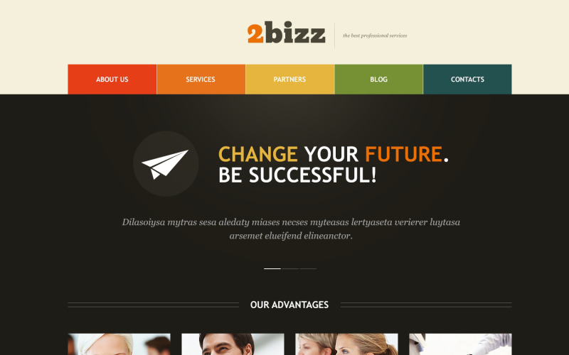 Motyw motywu WordPress dla agencji marketingowej