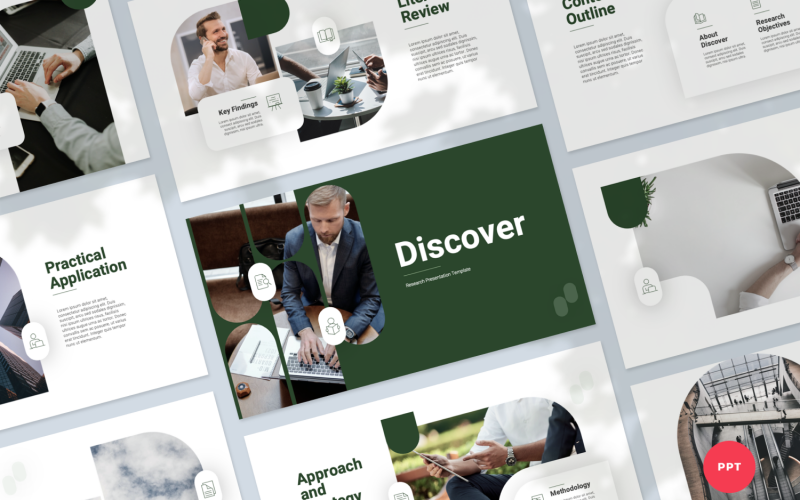 Szablon prezentacji PowerPoint na temat badań i rozwoju