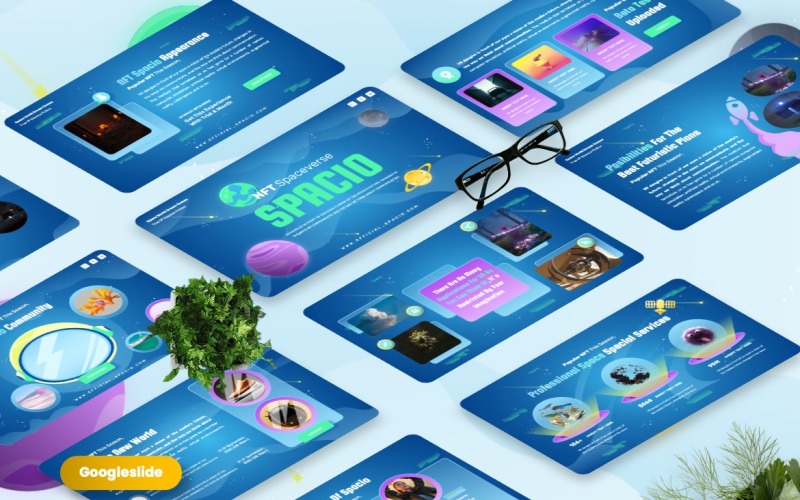 Spacio - Modelli di Google Slide per spazi NFT