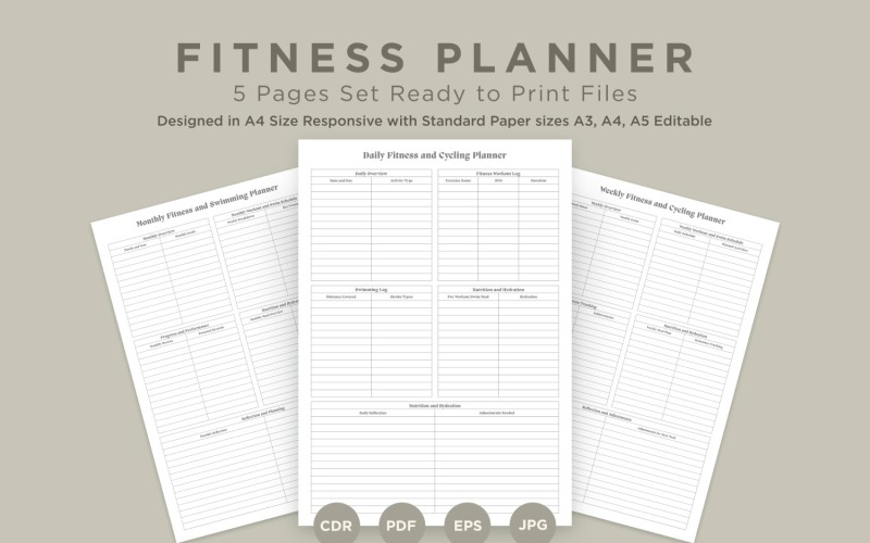 Fitnesztervezési oldalkészlet V-11
