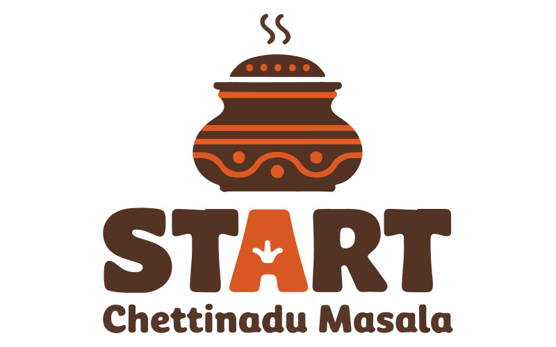 Ein Logo-Design für ein indisches Restaurant