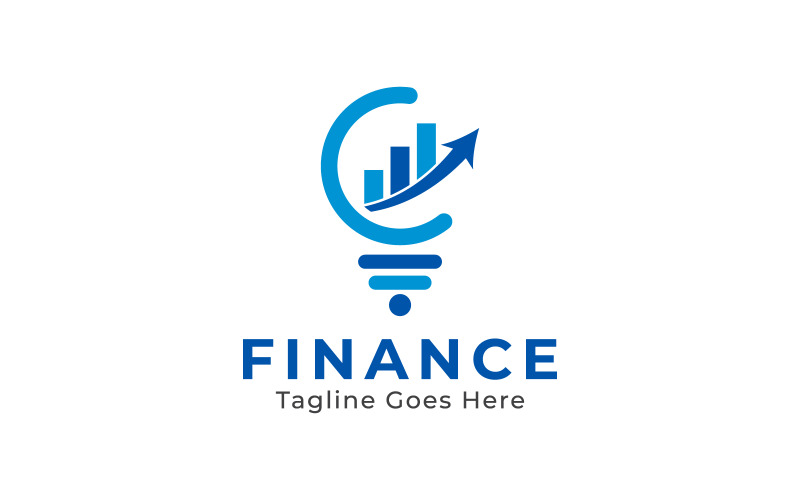 Logotipo de empresa de consultoria e gestão financeira.