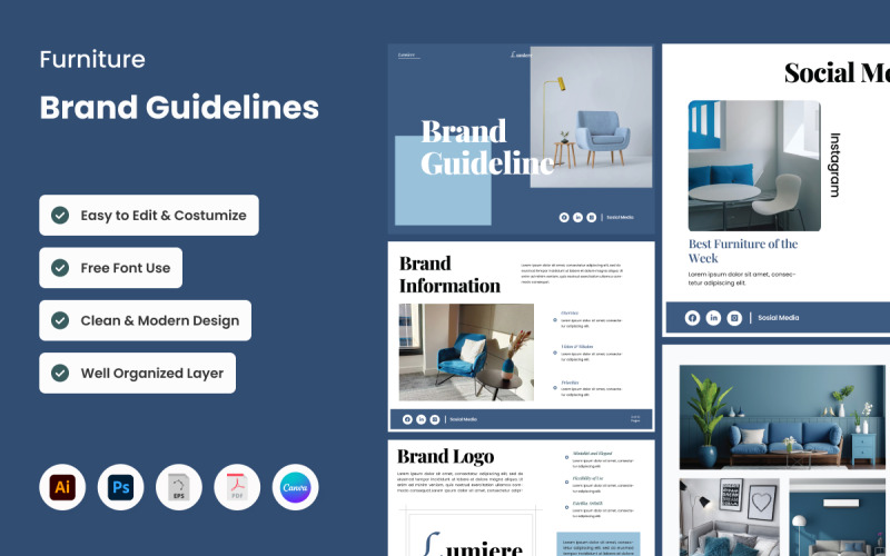 Lumiere Brand Guideline Design
