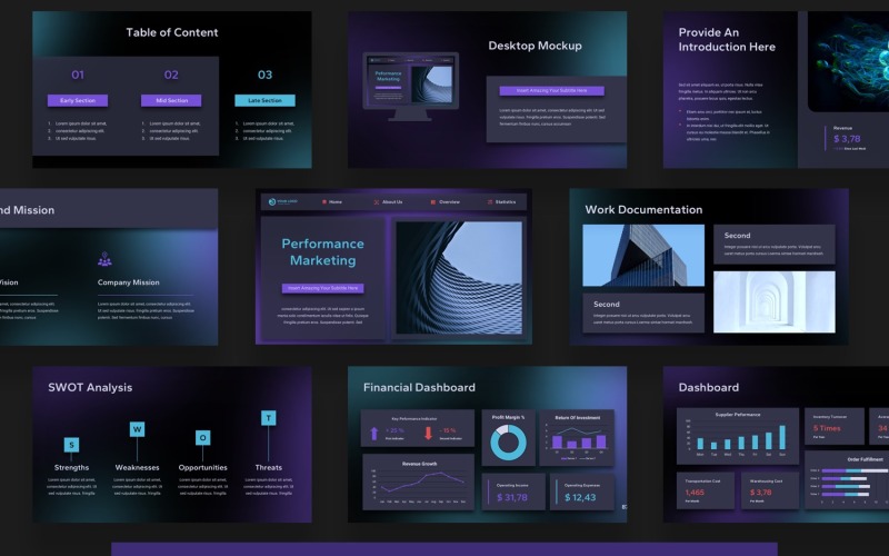 Prestatiemarketing PowerPoint