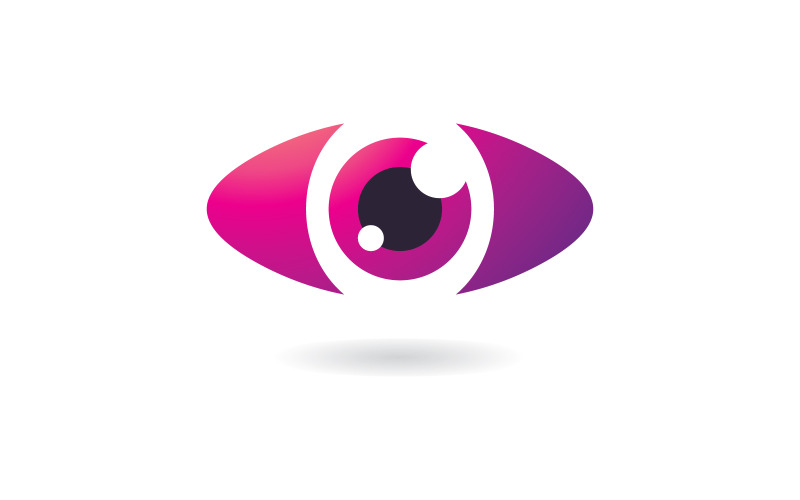 Creatief concept Ogen logo ontwerp sjabloon, oogzorg logo pictogram 5