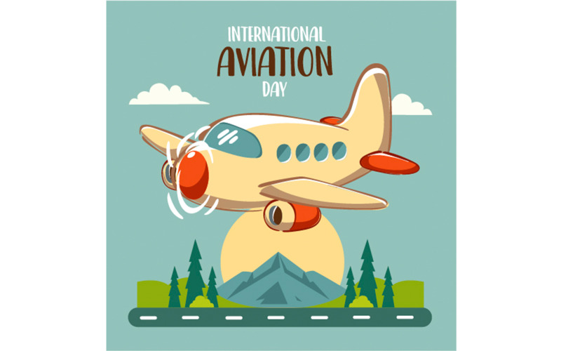 Illustration International Aviation Day