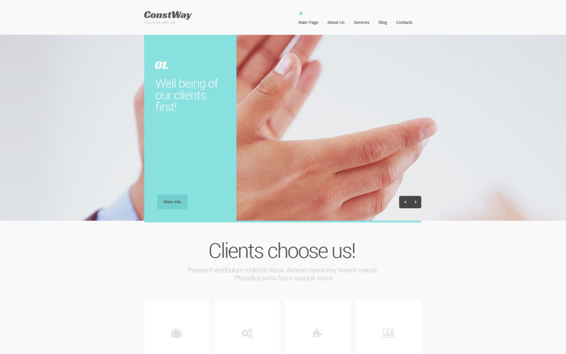 маркетинговое агентство drupal template