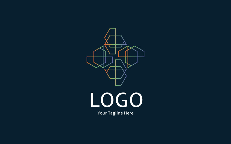 Modelo de logotipo de grupo de empresas