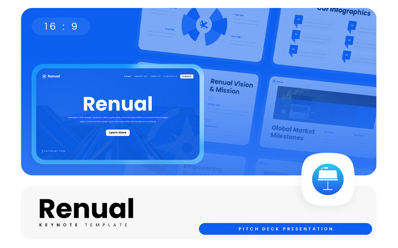 Renual – Pitch Deck Keynote-Vorlage