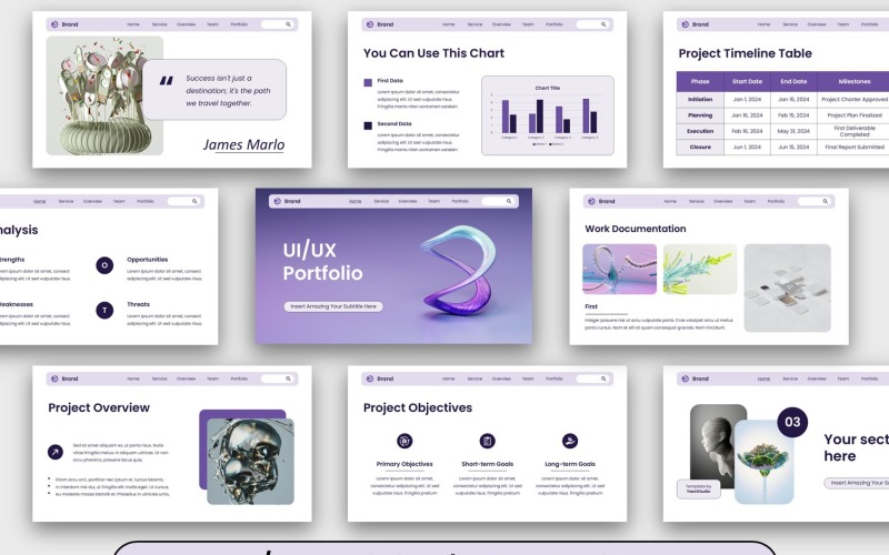 Portfolio UI UX Presentazioni Google