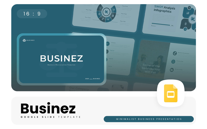 Businez – 公司简介 Google 幻灯片模板