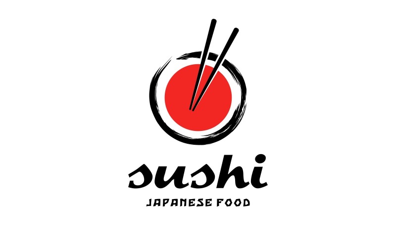 寿司筷子日本食品标志