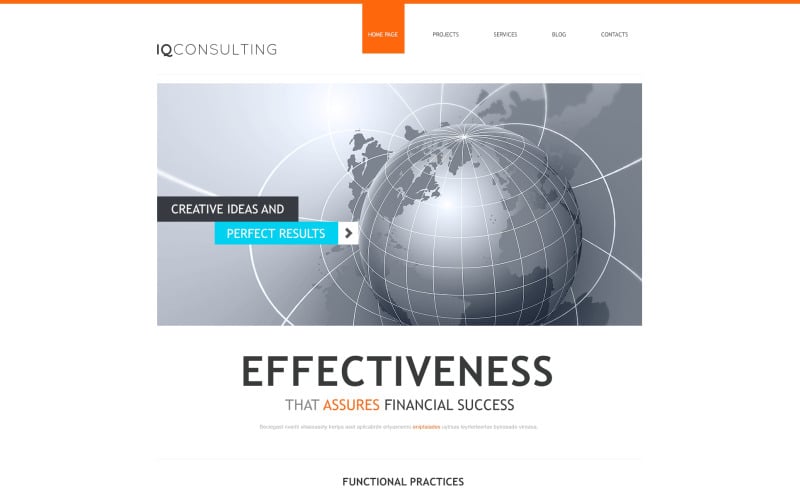 Consulting for Simplicity WordPress Theme