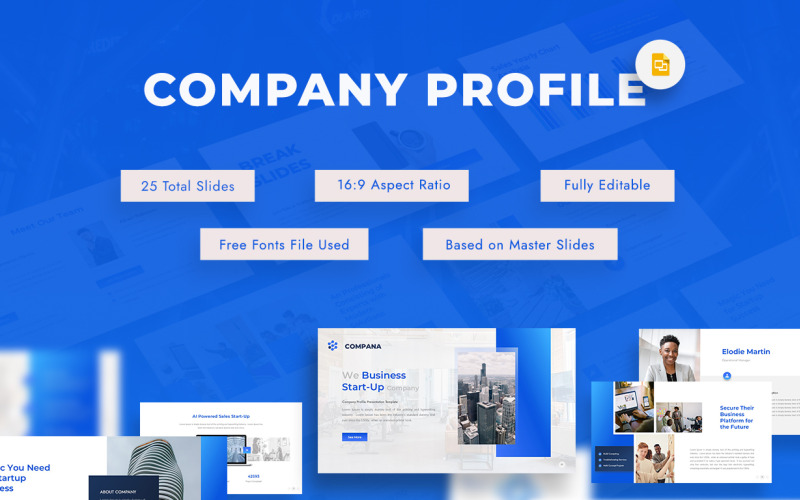 Compana - Présentation Google Slides du profil de l'entreprise