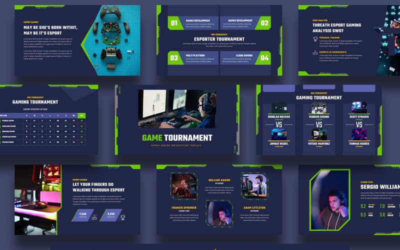 Gaming-Google-Slides-Thema