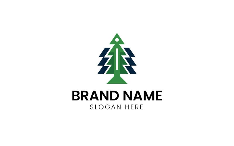 Pine tree energy logo-609