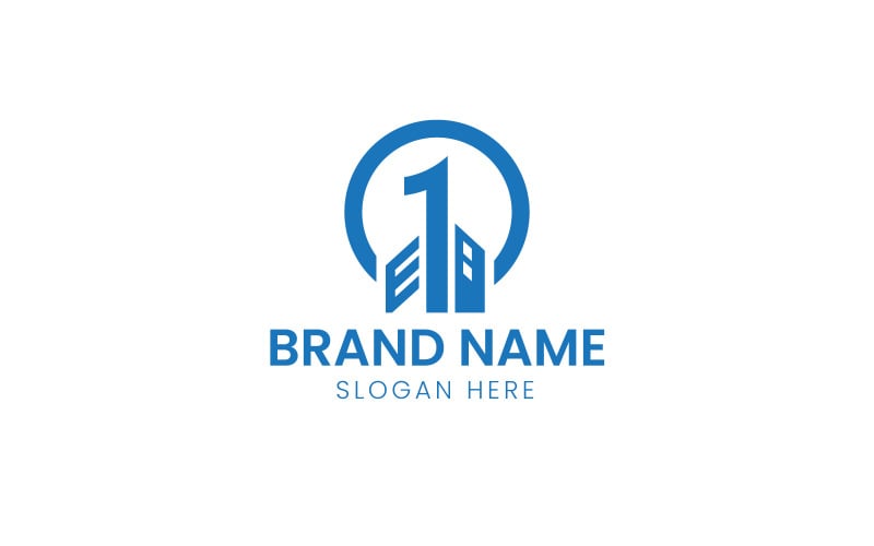 Un logo di un edificio immobiliare-611