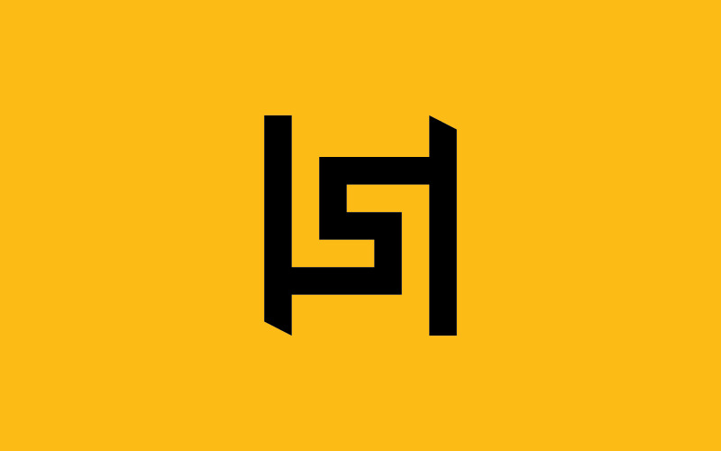 Conception et modèle de logo H. Initiales créatives de l'icône H basées sur des lettres vectorielles.