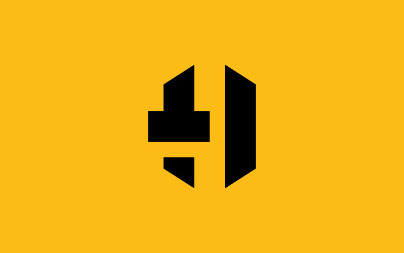 Design e modello del logo H. Iniziali dell'icona H creativa basate su lettere in vettore. 7