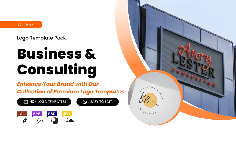 Business & Consulting Logo Template