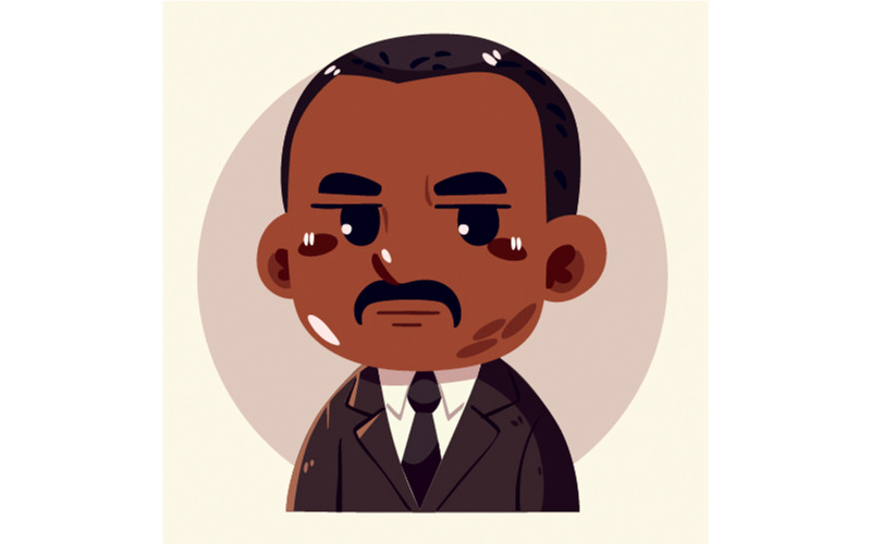 Vettore Martin Luther King