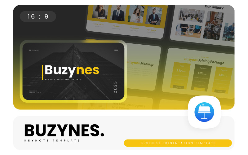 Buzynes - 商务演示主题模板