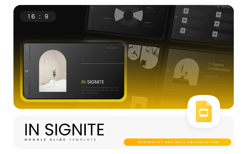 In Signite – Minimalistyczny szablon Google Slides