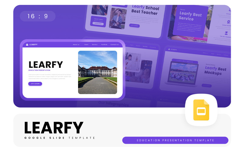 Leafy – Modello di Google Slides per l'istruzione