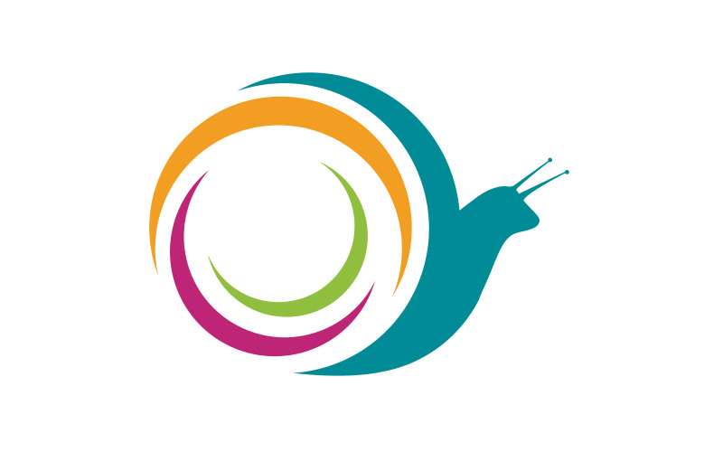 Schoonheid Slak Vector icoon logo illustratie ontwerp Template v.21