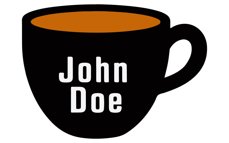 En illustration av en kaffekopp