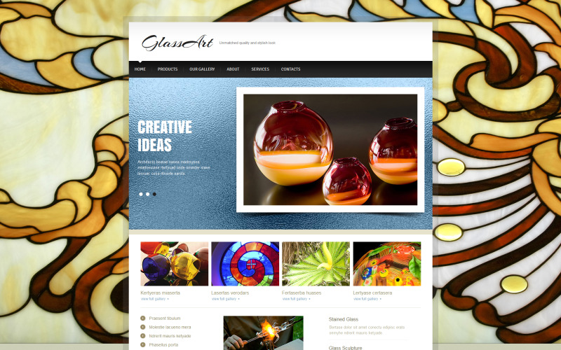 art moto cms html шаблон