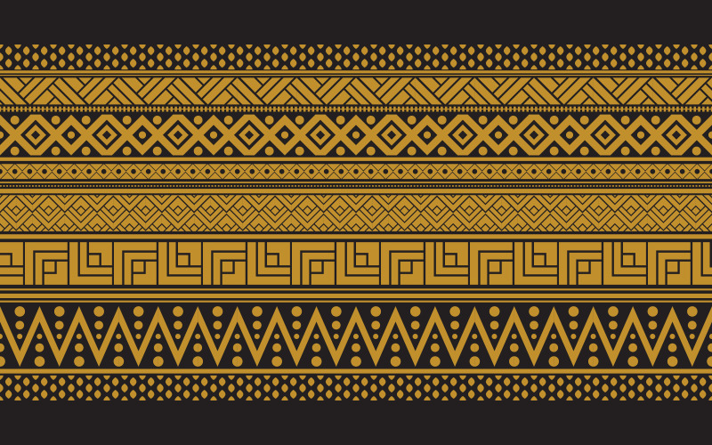Kabile dikişsiz desen geometrik dikişsiz aztek desen sanat tasarım şablonu v.7