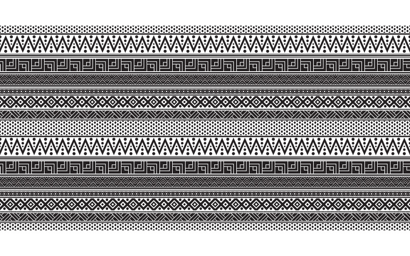 Tribal sömlösa mönster geometrisk sömlös aztec mönster konst designmall v.2