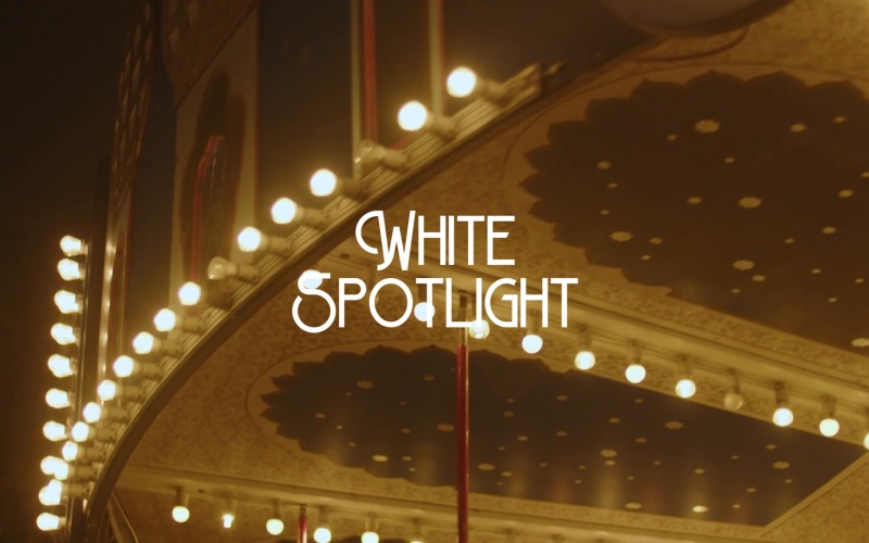 Rêves radieux / Projecteur blanc