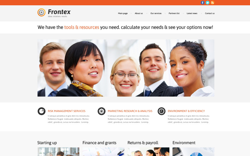 Duyarlı İşletme ve Hizmetler WordPress Teması